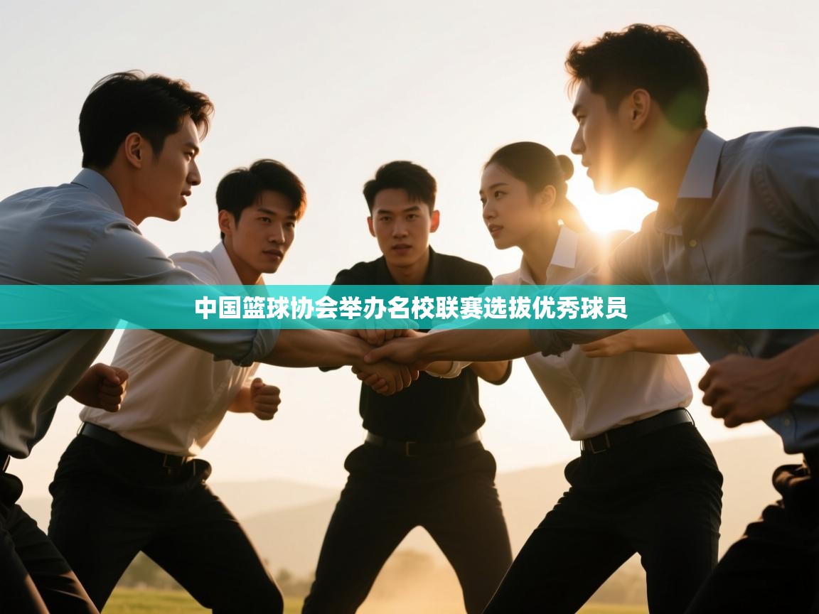 中国篮球协会举办名校联赛选拔优秀球员